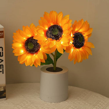 Lampe Tournesol Scintillante-Lampe Veilleuse